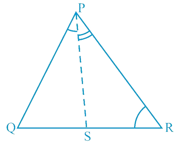 In Fig 7.51, PR > PQ and PS bisects ∠QPR. Prove that ∠PSR > ∠PSQ