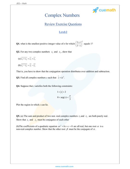 Powers Of Iota, Solved Examples