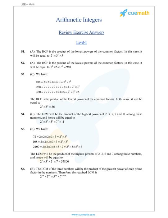 Hcf Highest Common Factor How To Find Hcf Examples