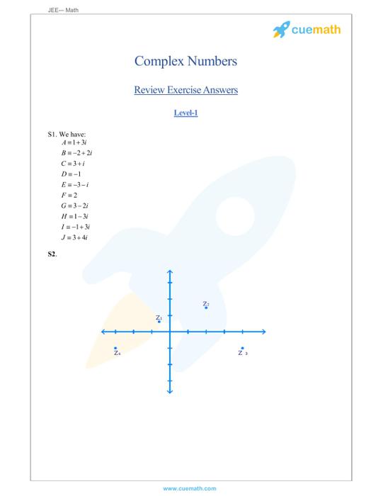 What is the Imaginary Unit i?, Printable Summary