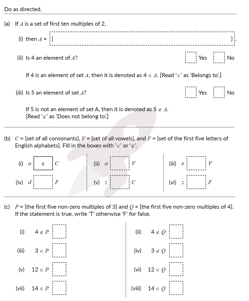 Intro To Sets(Maths) Set Theory What is Set With Examples