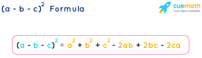 A minus B minus C whole Square Formula | (a-b-c)^2 Formula