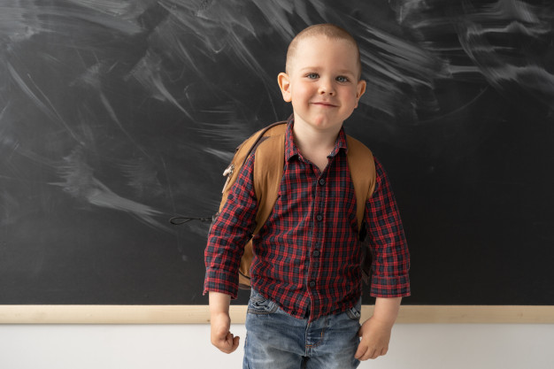 kid who is confident