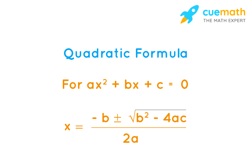 Algebraic Quadratic Formula