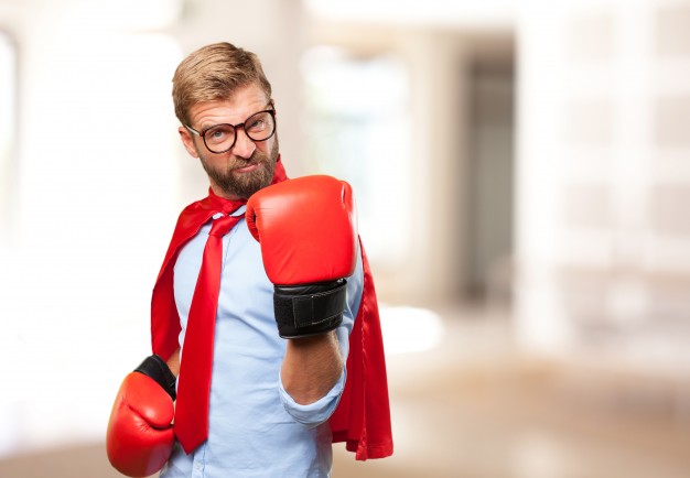 A person who is looking to challenge other people for a fight