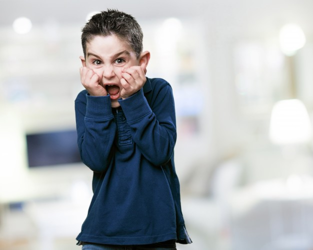 Kid is fear of math