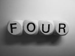 The word spelled four