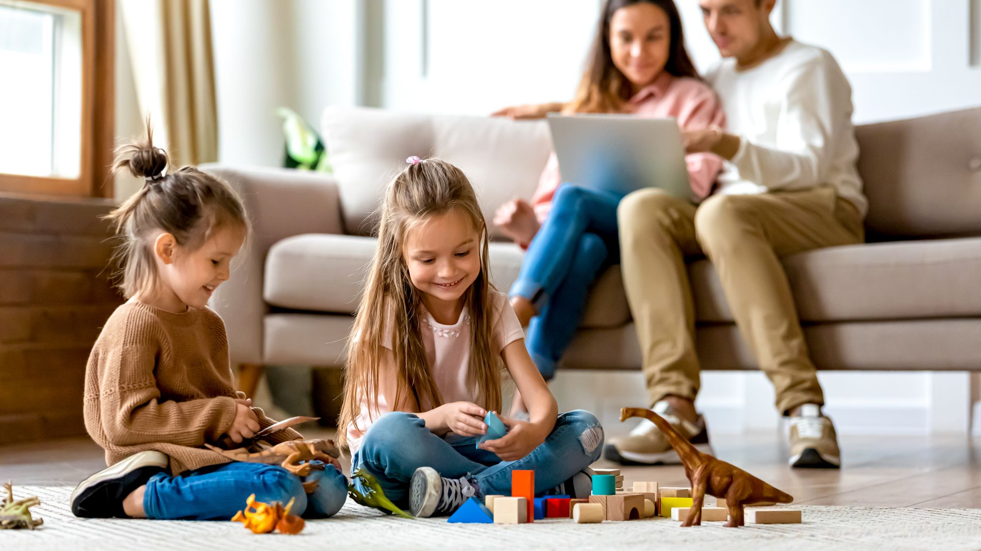 Children enjoying math over the summer vacations