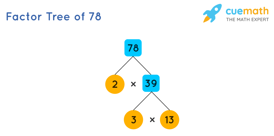Factors Of 78 Find Prime Factorization Factors Of 78