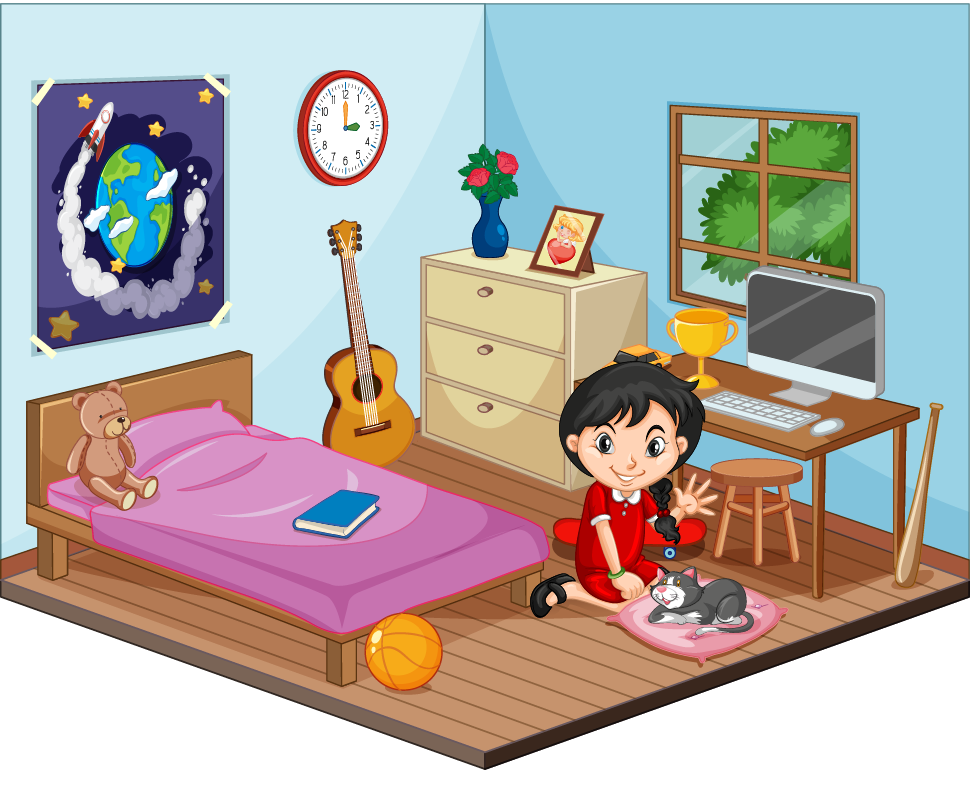 Adjacent definition, facts and solved examples Cuemath