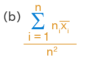 are the means of n groups with n1 n2 1