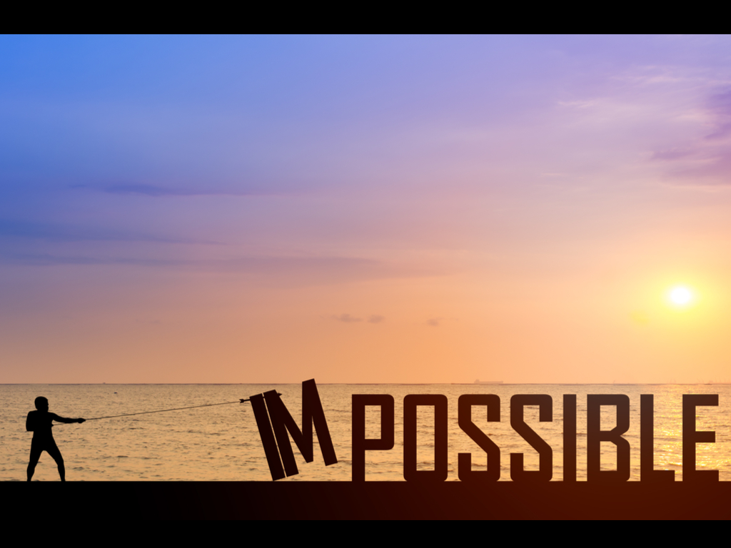 i'm-possible motivational quote