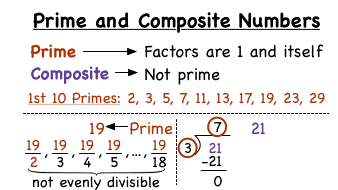 Prime and Composite numbers