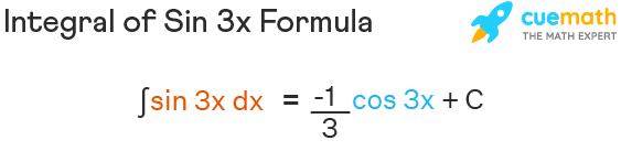 Integral of sin 3x