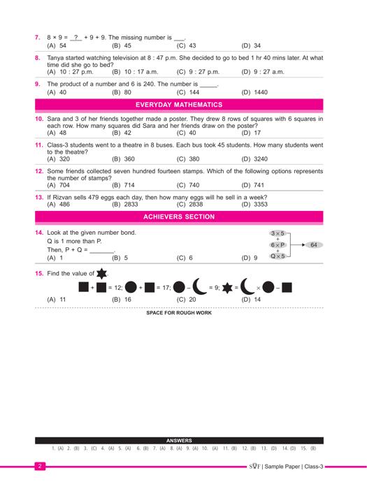 imo sample papers class 1 to 12 marking scheme sample papers