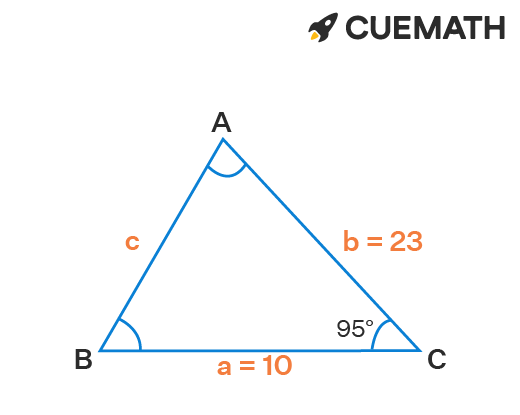using sine law to solve the triangle
