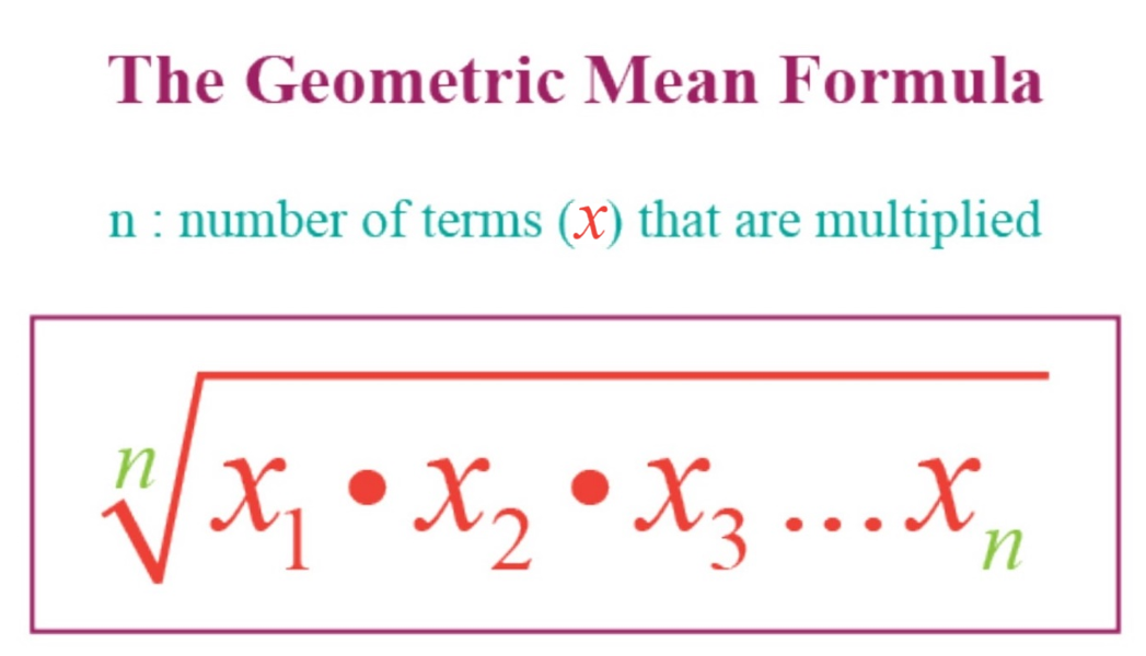 how to find geometric.mean