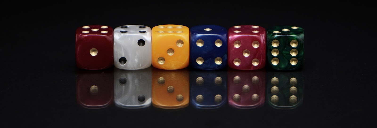 Types of Sequences: dice has different faces with sequence
