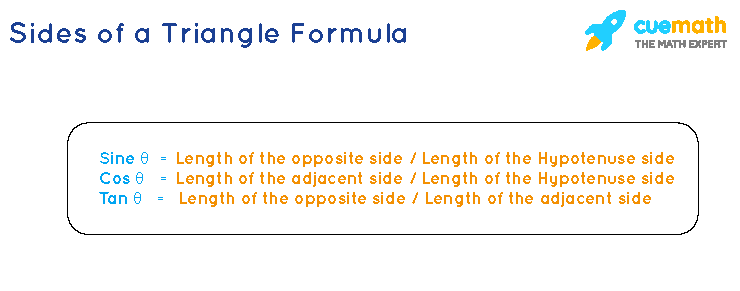 Sides of a Triangle Formula - What is Sides of a Triangle Formula? Examples