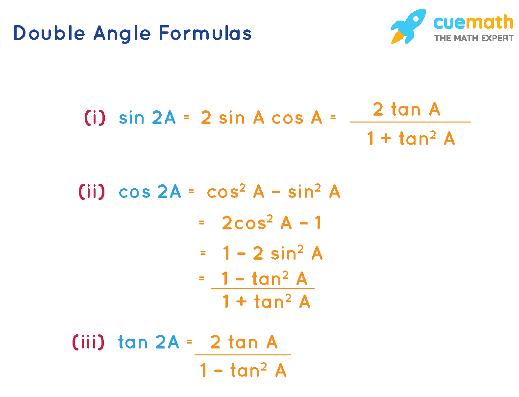 Double Angle Formula (Sine, Cosine, And Tangent) Owlcation, 54% OFF