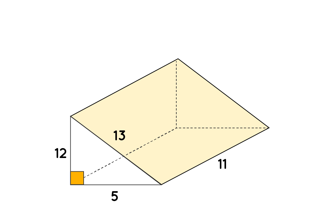 Right Triangular Prism Surface Area Calculator