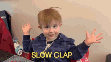 child clapping hands