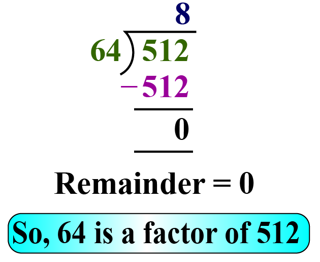 Factors Of 512 Cuemath