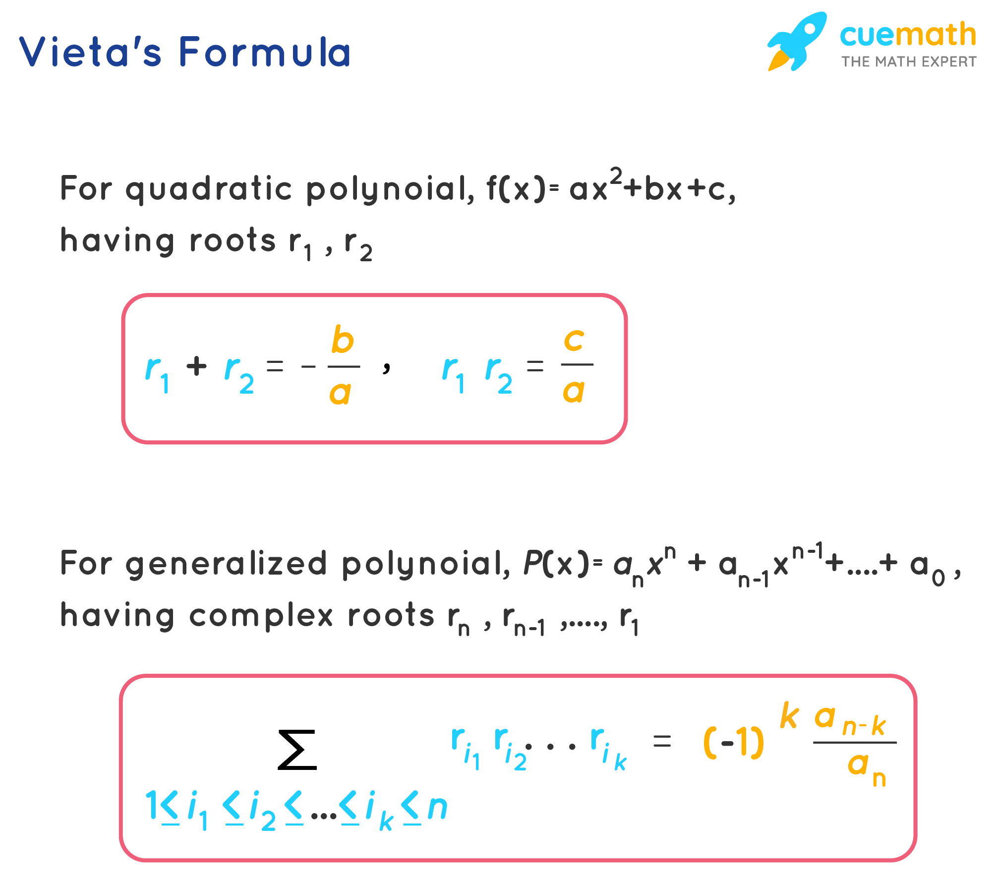 vieta's formula